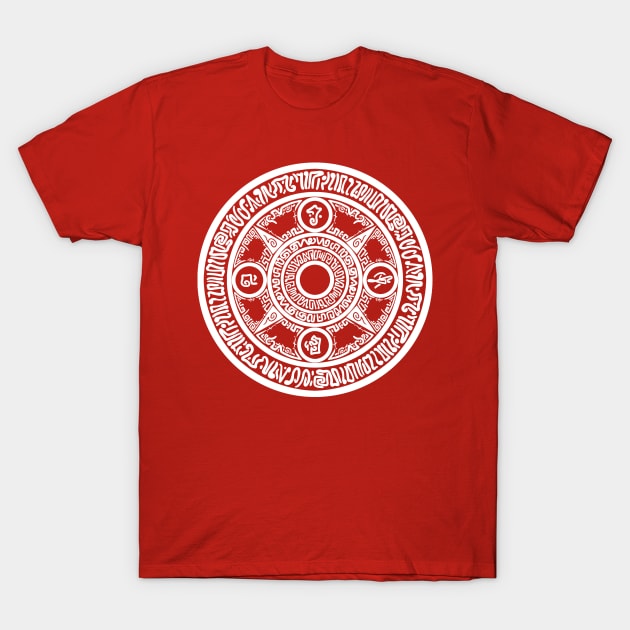 Red Horizon - Nehtali's Spell Circle - White T-Shirt by JascoGames